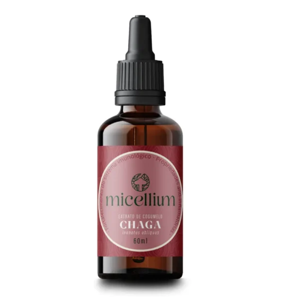Extrato / Tintura de Cogumelo Chaga  (Inonotus obliquus) 60mls