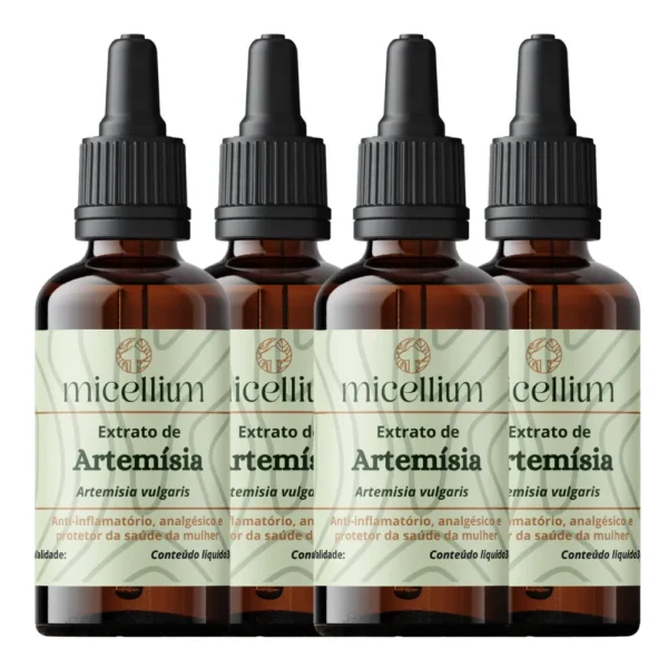 Kit 4 Un. Extrato de Artemísia 30mls